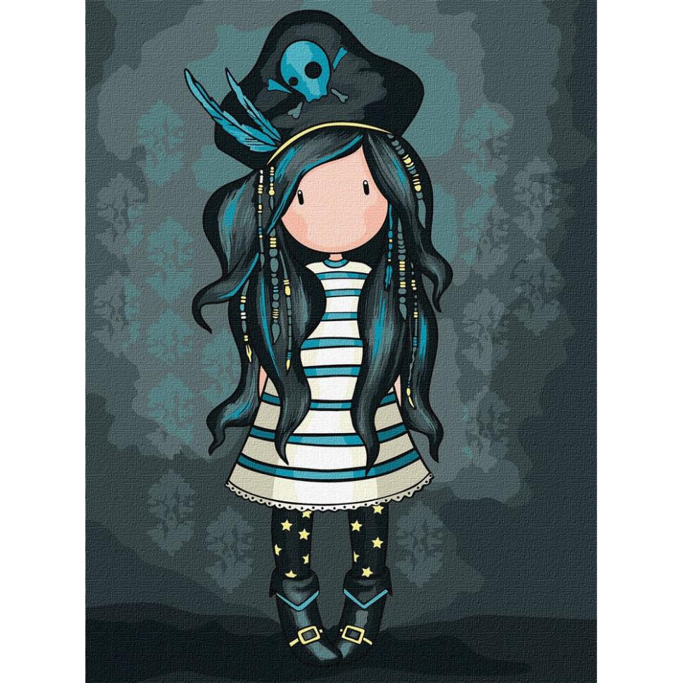 Картина за номерами Ideyka Black Pearl Santoro Gorjuss Collection 30x40 см (KHO8679)