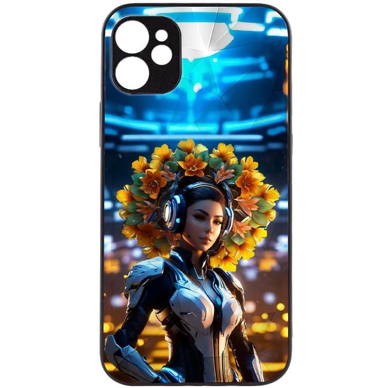 Противоударный TPU+PC чехол Prisma Ladies для Apple iPhone 11 (6.1") Cyberpunk