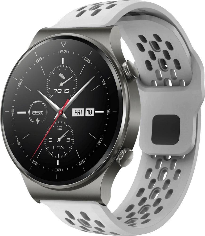 Ремешок силиконовый Liveunic для Huawei Watch GT2 Pro Light Grey (41964-4C)