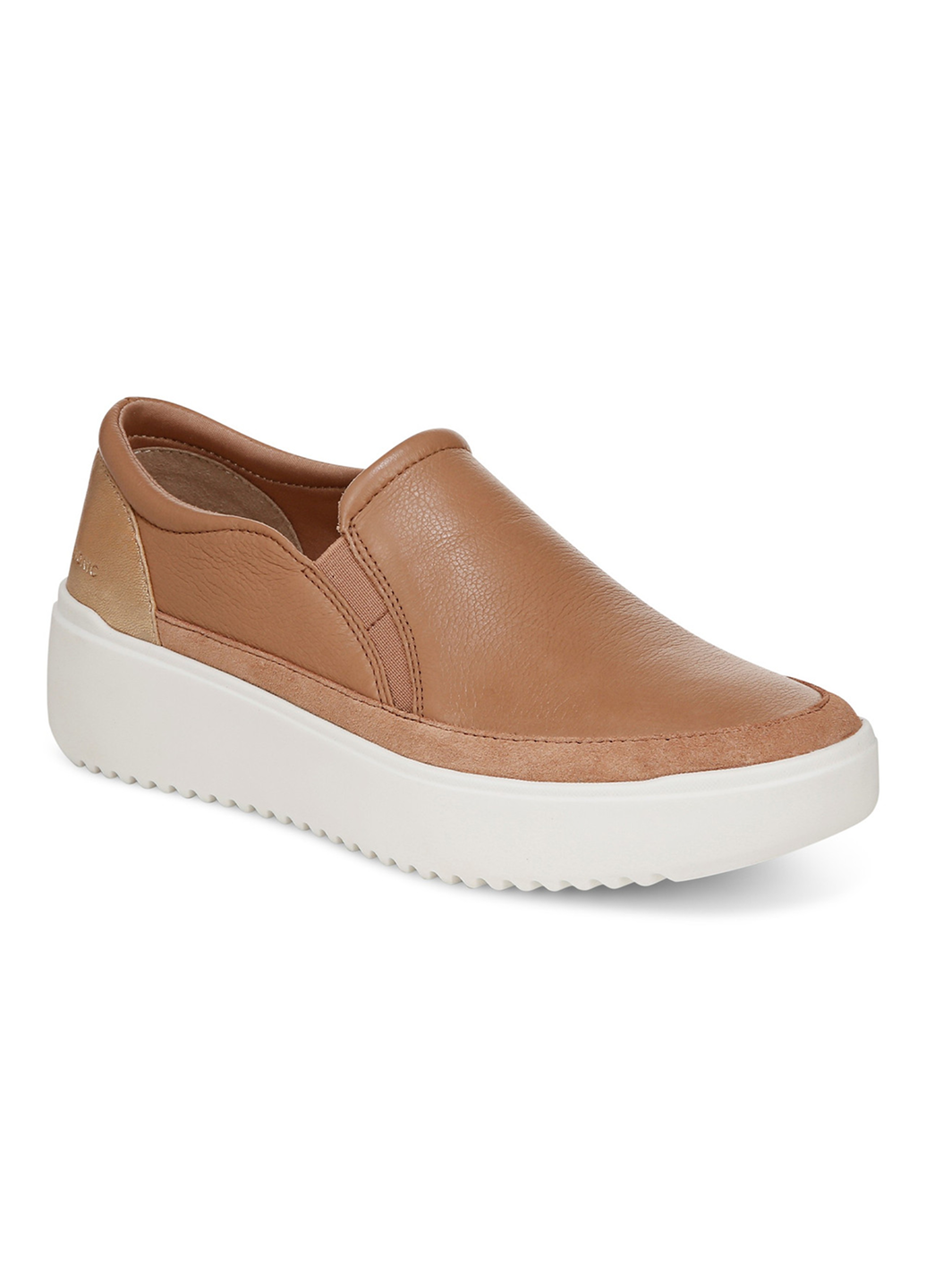 Слипоны кожаные Vionic Kearny р. 41 26 см Коричневый (2542687967) - фото 7