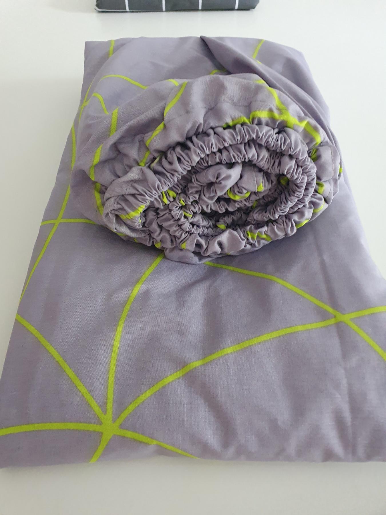 Простынь на резинке Текстилія бязь 160х200 см Серый в полоску (01011813) Простынь на резинке Текстилія бязь 160х200 см Серый в полоску (01011813)