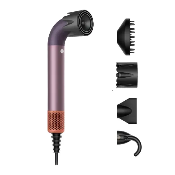 Фэн-стайлер Super Hairdryer 1600 Вт с 4 насадками Фиолетовый Фэн-стайлер Super Hairdryer 1600 Вт с 4 насадками Фиолетовый