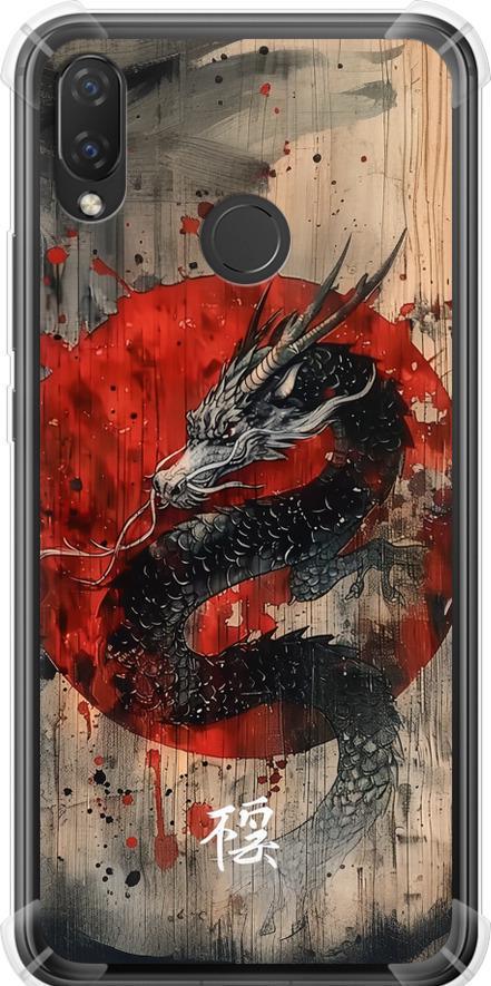 Чехол на Huawei P Smart Plus Восточный дух (6100sp-1555-42517)