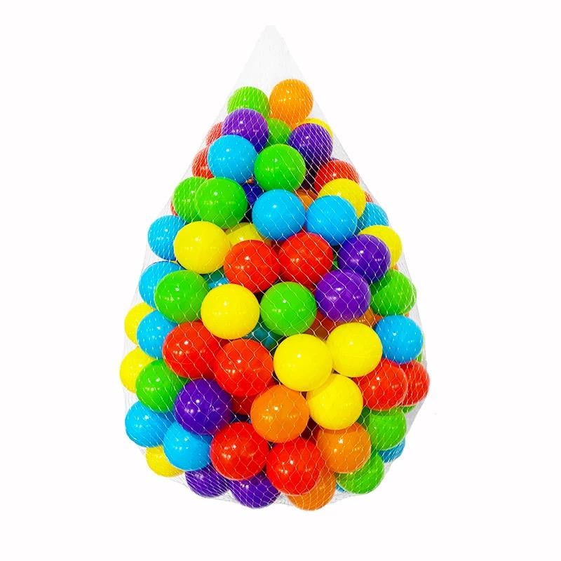 Шарики 100 шт. 8 см Разноцветный (30874504)
