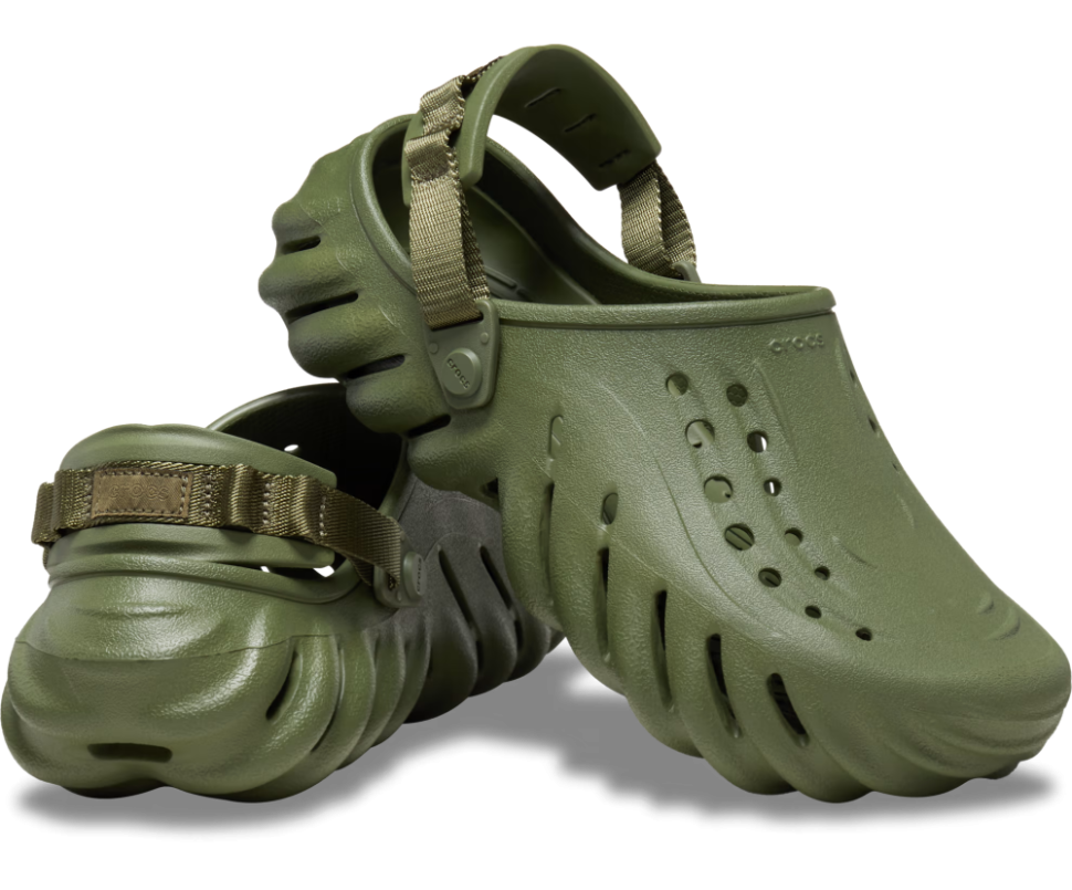 Сабо чоловічі Crocs Echo Clog р. 42-43 Оливковий (14121)