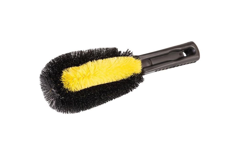 Щітка для коліс автомобільна MasterTool Ø75 мм 230 мм (84-0018) Щітка для коліс автомобільна MasterTool Ø75 мм 230 мм (84-0018)