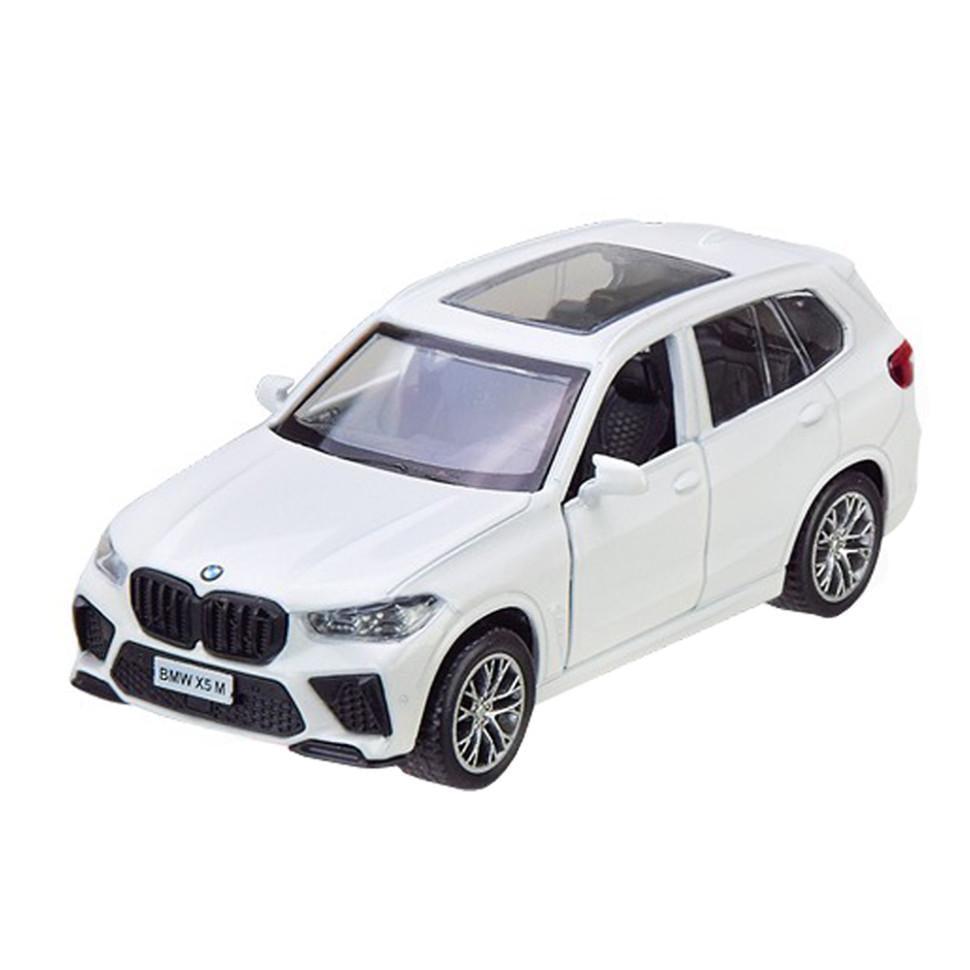 Машинка інерційна BMW X5M 4370 White 1:43 (28723145)