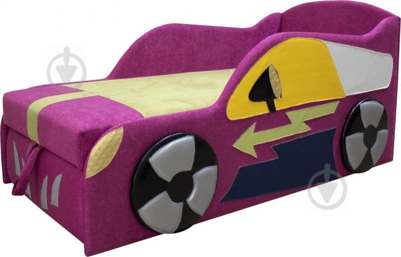 Диван-машинка Ribeka Автомобильчик Розовый (15M01)