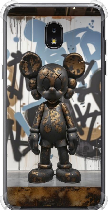 Чехол на Samsung Galaxy J7 2018 Bronze kaws v2 (6098sp-1502-42517)