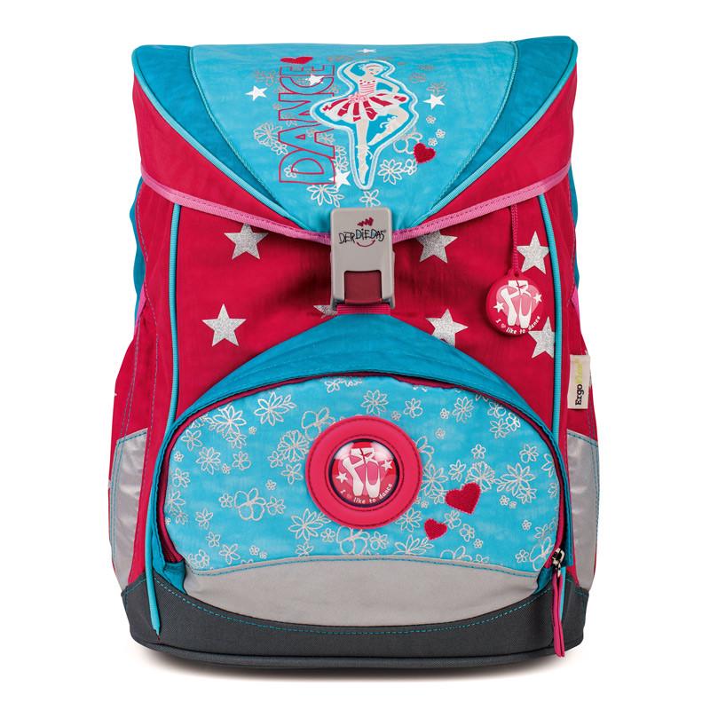 Школьный ранец DerDieDas Ergoflex Dancing Балерина с наполнением 5 предметов 32х40х25 см - фото 3 Школьный ранец DerDieDas Ergoflex Dancing Балерина с наполнением 5 предметов 32х40х25 см - фото 3