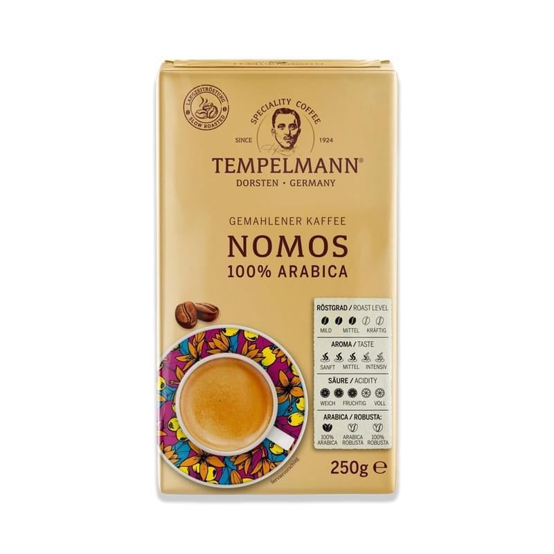 Кофе молотый Tempelmann NOMOS 250 г (2363080654)
