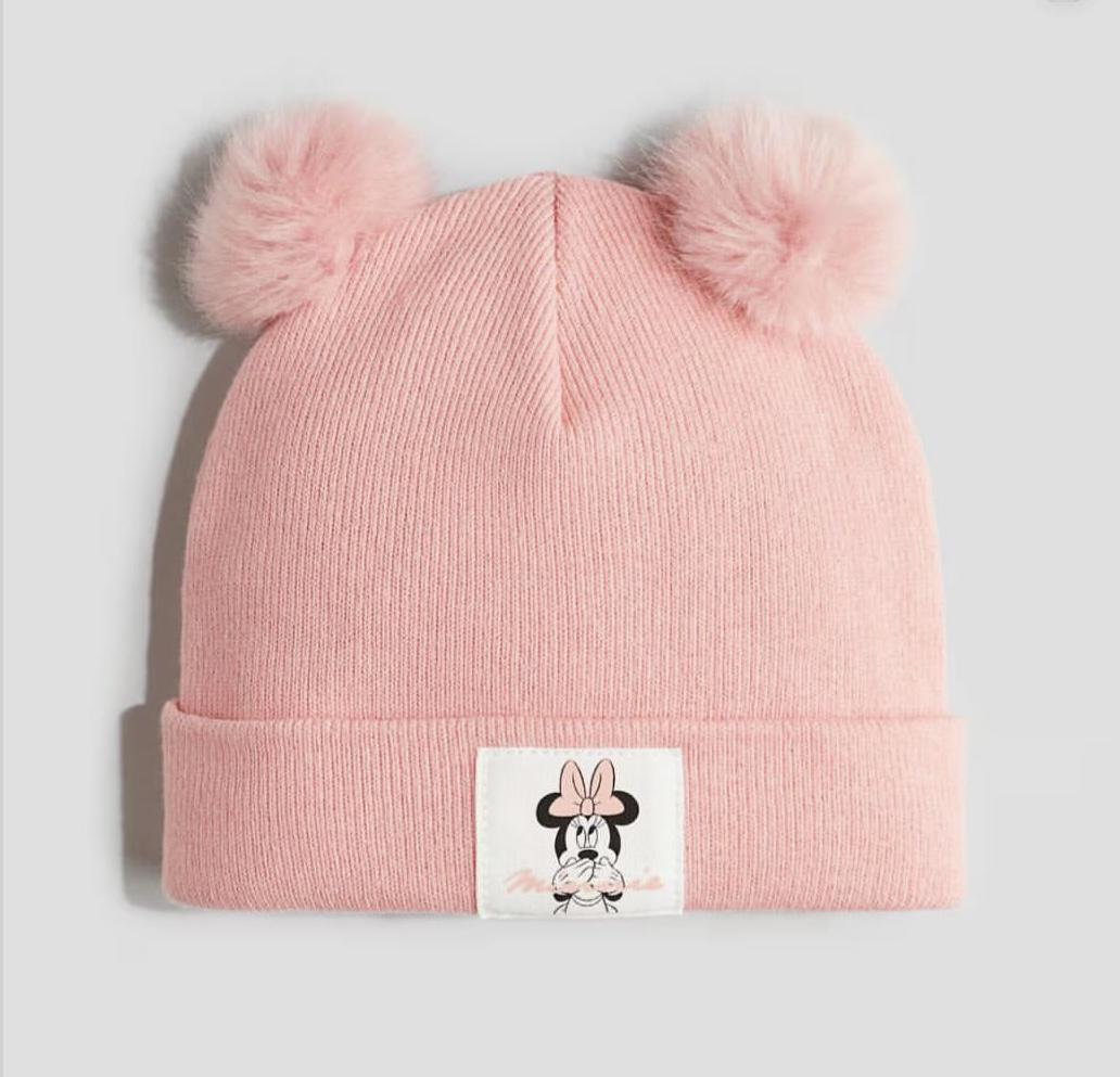 Шапка дитяча H&M 86-92 см Рожевий (3493)