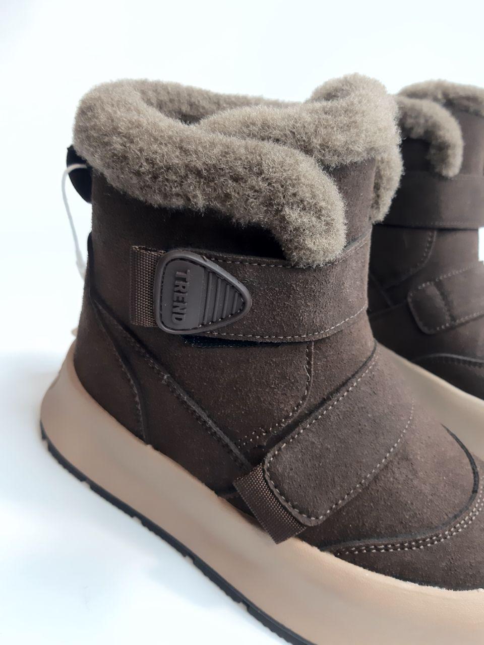 Черевики зимові Bi&Ki для дівчинки р. 35 22,5 см Коричневий (01426 B) - фото 5 Черевики зимові Bi&Ki для дівчинки р. 35 22,5 см Коричневий (01426 B) - фото 5