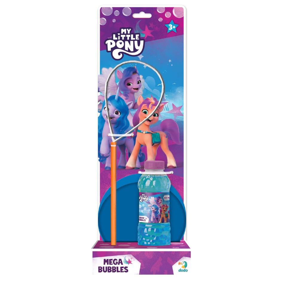 Мыльные пузыри DoDo Toys Mega Bubbles с тарелкой My Little Pony 450 мл Синий (MB-350-B-46) Мыльные пузыри DoDo Toys Mega Bubbles с тарелкой My Little Pony 450 мл Синий (MB-350-B-46)