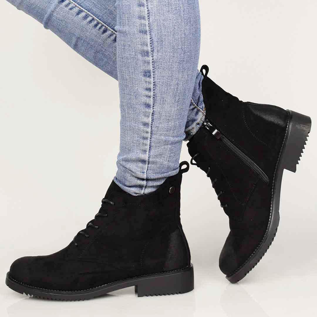 Ботинки женские на шнуровке 327235 р. 37 23,5 см