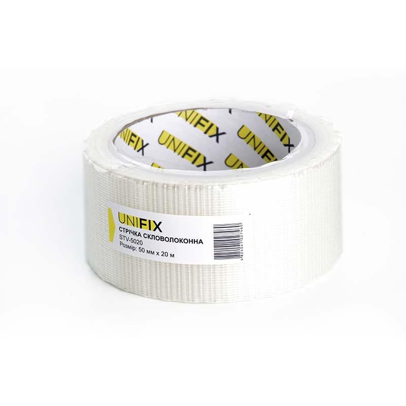 Стрічка клейка скловолоконна Unifix 50 мм x 20 м (STV-5020)