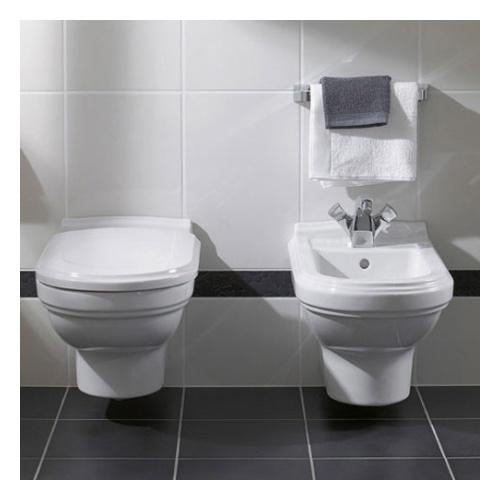 Унітаз підвісний Villeroy&Boch HOMMAGE 6661B0R1 із сидінням з мікроліфтом (82044) - фото 5