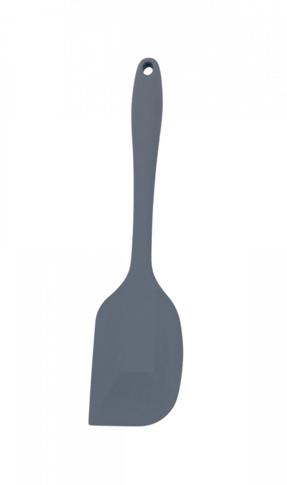 Лопатка силиконовая One Chef рабочая часть 8х5,5 см 27 см Серый Лопатка силиконовая One Chef рабочая часть 8х5,5 см 27 см Серый
