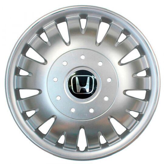 Автомобильные колпаки SKS 410 R16 с логотипом Honda 4 шт. Серебристый