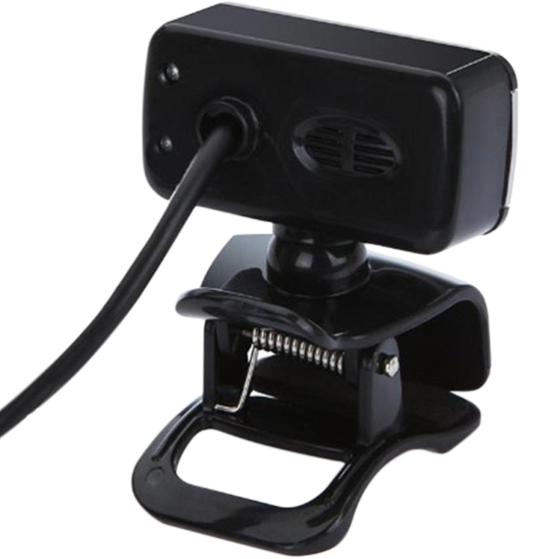 Веб-камера Digital 519 із мікрофоном 480p Black - фото 3
