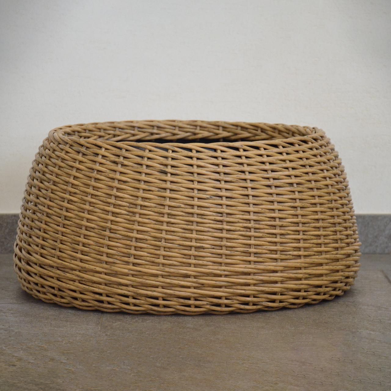 Подставка-юбка под елку плетенная из искусственного ротанга/ручной работы L Дерево (13450343) - фото 6 Подставка-юбка под елку плетенная из искусственного ротанга/ручной работы L Дерево (13450343) - фото 6