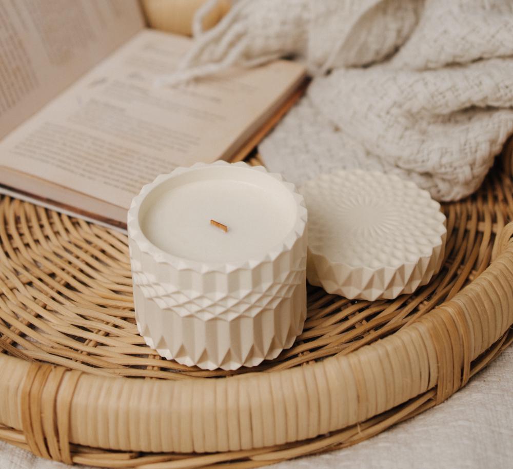 Аромасвеча Гранд Презент NAC 1084 Romantic tea spa 100% wood wax 200 г Beige (23655) Аромасвеча Гранд Презент NAC 1084 Romantic tea spa 100% wood wax 200 г Beige (23655)