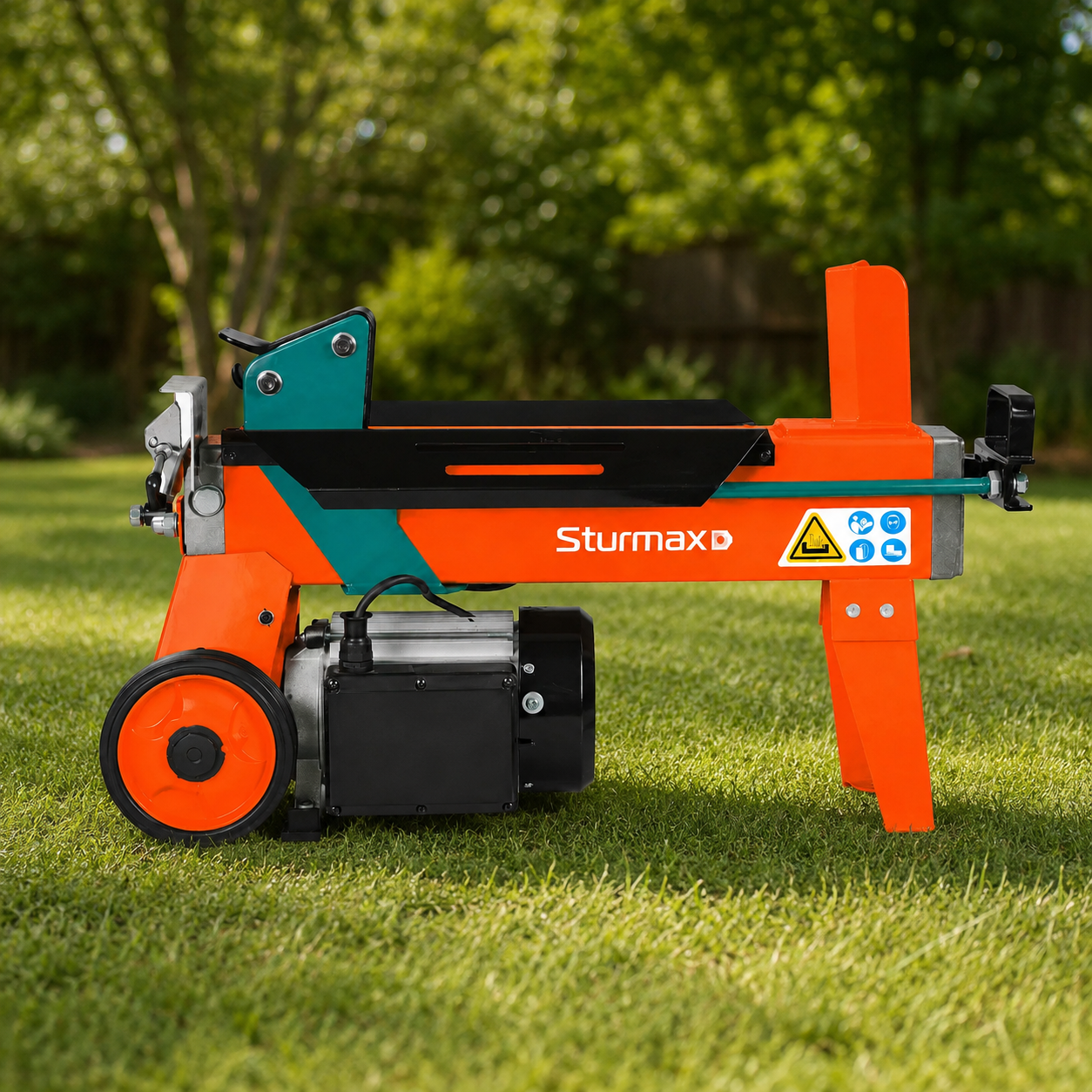 Дровокол гідравлічний Sturmax WSM1016 1500 Вт 4 т 220 В 16 МПа 250 мм горизонтальний електричний