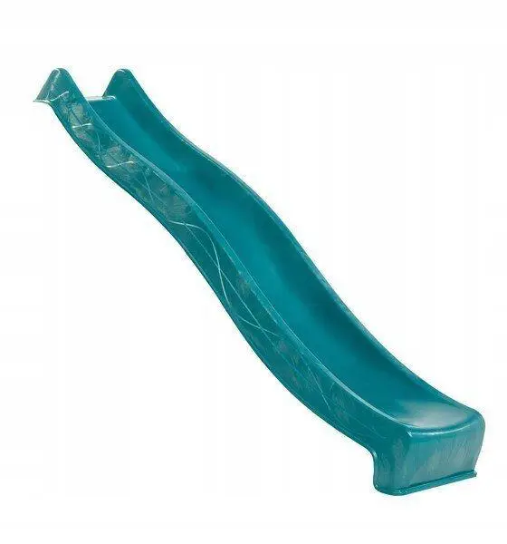 Гірка дитяча пластикова із підключенням води 3 м Бірюзовий (sp3000t) - фото 1