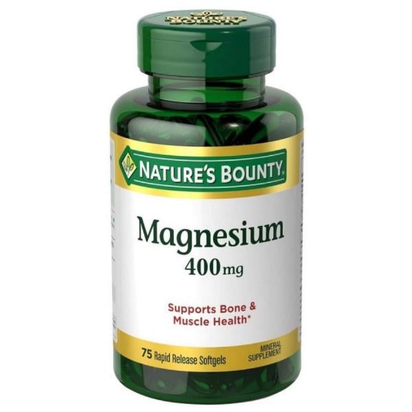 Магний Nature's Bounty Magnesium 400 мг 75 капс. (000021682) Магний Nature's Bounty Magnesium 400 мг 75 капс. (000021682)
