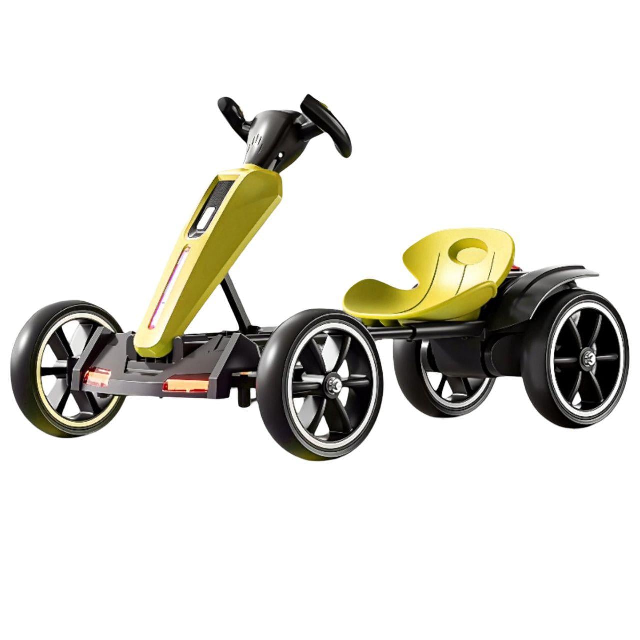 Детский электрокарт 0202-2/МК 3-7 лет с музыкой/фарами и функцией паркинга (31267061)