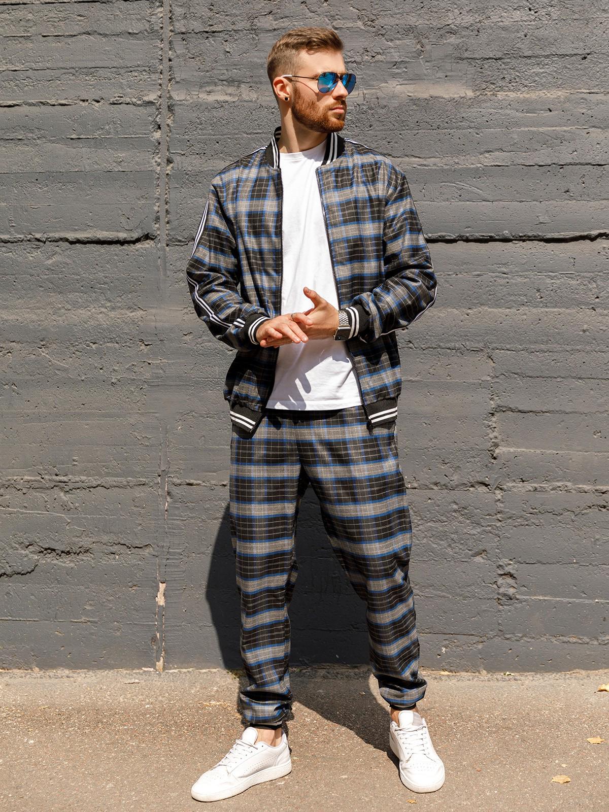 Мужской костюм ISSA Plus M Мультиколор (GN-438)