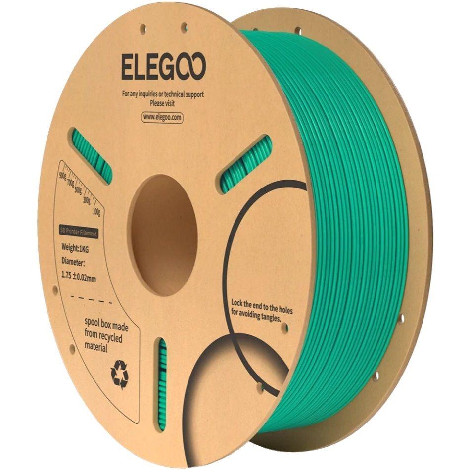 Филамент ELEGOO PLA 1 кг 1,75 мм из RFID Морской Зеленый (50.203.0108) Филамент ELEGOO PLA 1 кг 1,75 мм из RFID Морской Зеленый (50.203.0108)