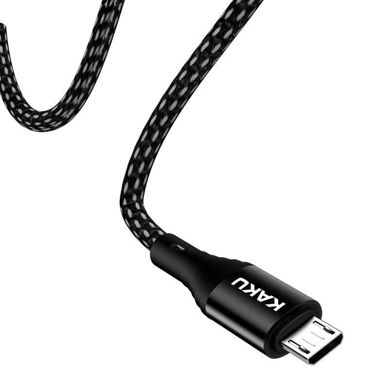 Кабель Kaku KSC-282 USB to Micro USB з таймером 1 м Black (2067405126) - фото 4