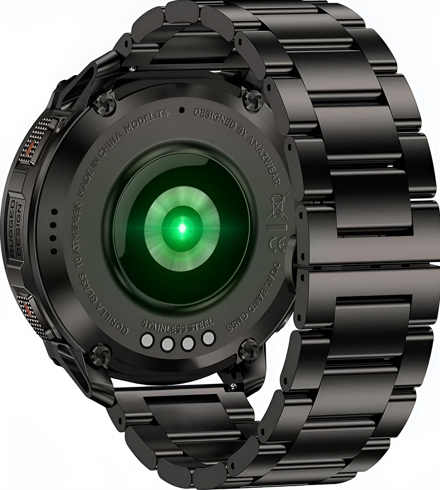 Смарт-годинник Kospet Tank T4 Special Edition Black — фото 4