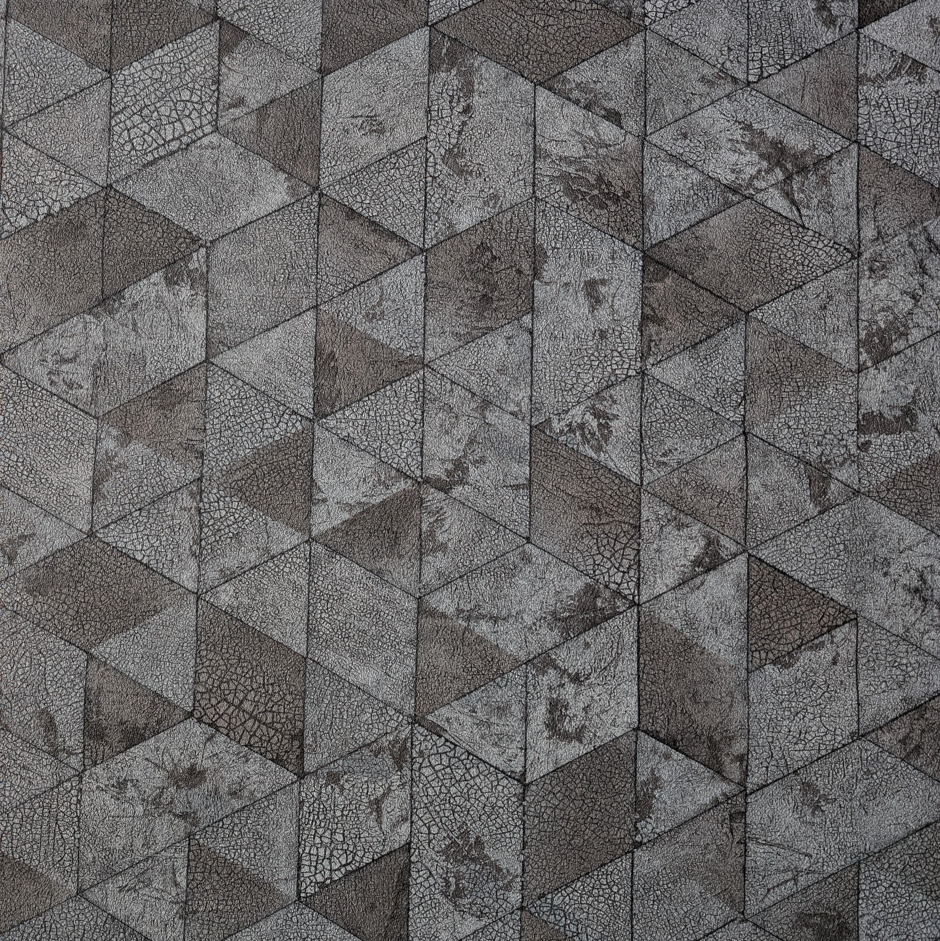 Обои виниловые на флизелиновой основе BN International Material World 219804 Геометрия Серый