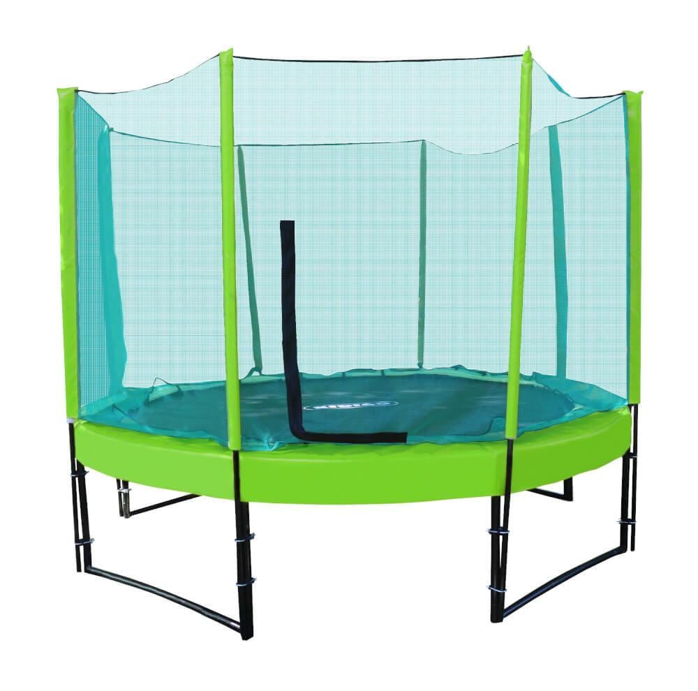Батут с сеткой Kidigo Premium 426 см Green