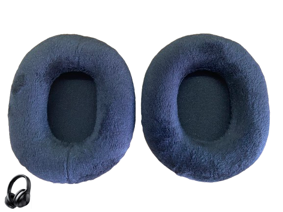 Амбушюри велюрові для навушників iTeknic IK-BH002 ANC Wireless Чорний (30502113) - фото 4 Амбушюри велюрові для навушників iTeknic IK-BH002 ANC Wireless Чорний (30502113) - фото 4