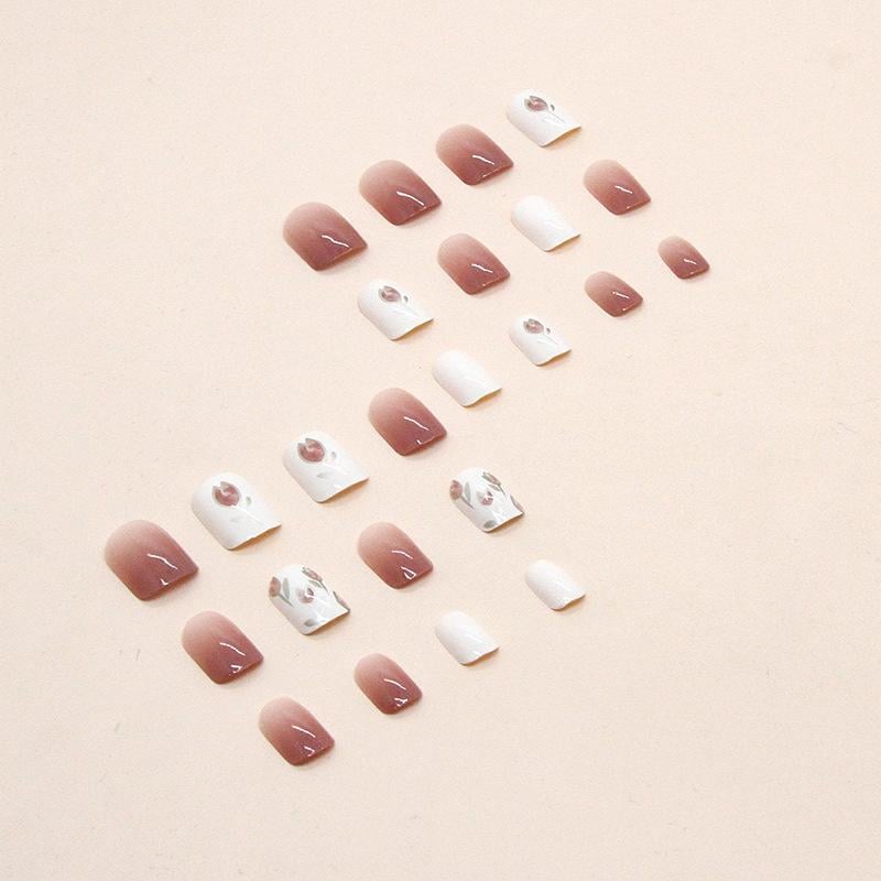 Накладні нігті з клеєм Bananahall A759 24 шт. Бежевий (A9959) - фото 3 Накладні нігті з клеєм Bananahall A759 24 шт. Бежевий (A9959) - фото 3