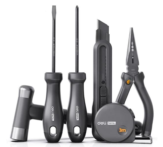 Набор инструментов Deli Tools HT0006 6 пр. (27206865)