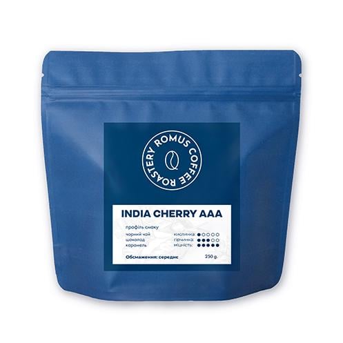 Кофе в зернах Romus Coffee Roastery India Cherry AAA 250 г (388712)