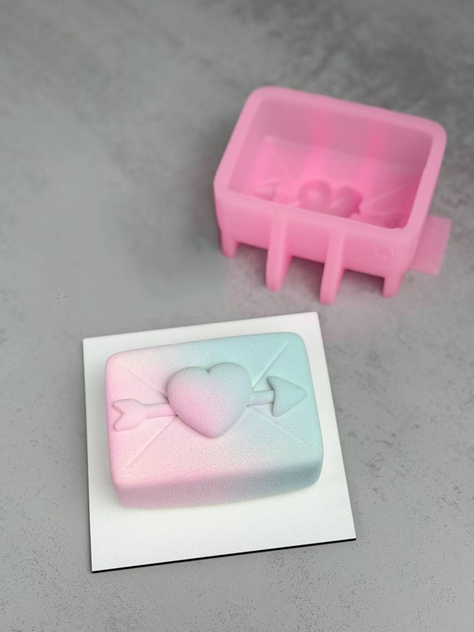 Форма силиконовая Лист купидона мини 240 мл (12742)