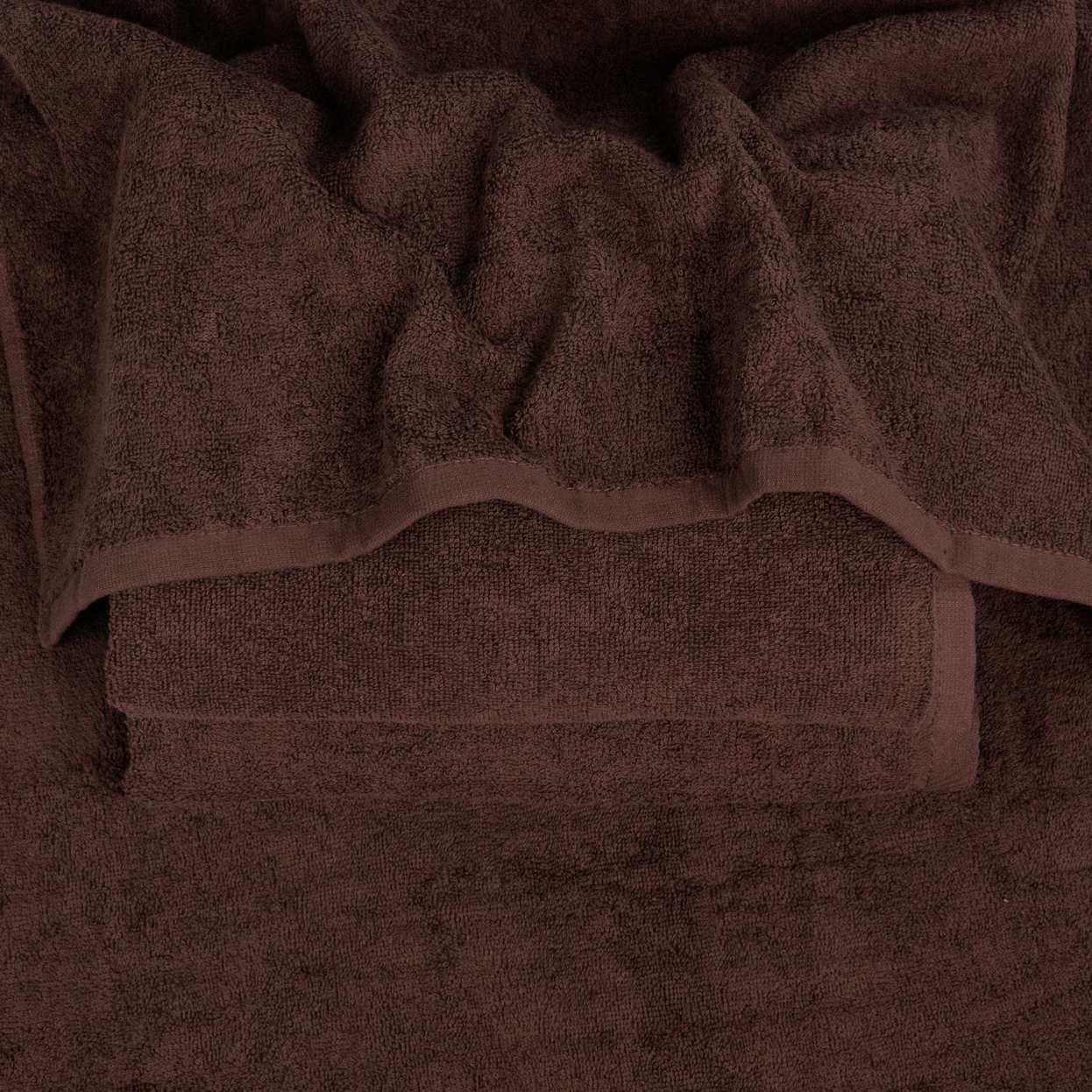 Набір рушників махрових GM Textile 50х90 см/70х140 см 2 шт. Коричневий (400k140i90-brown) - фото 4