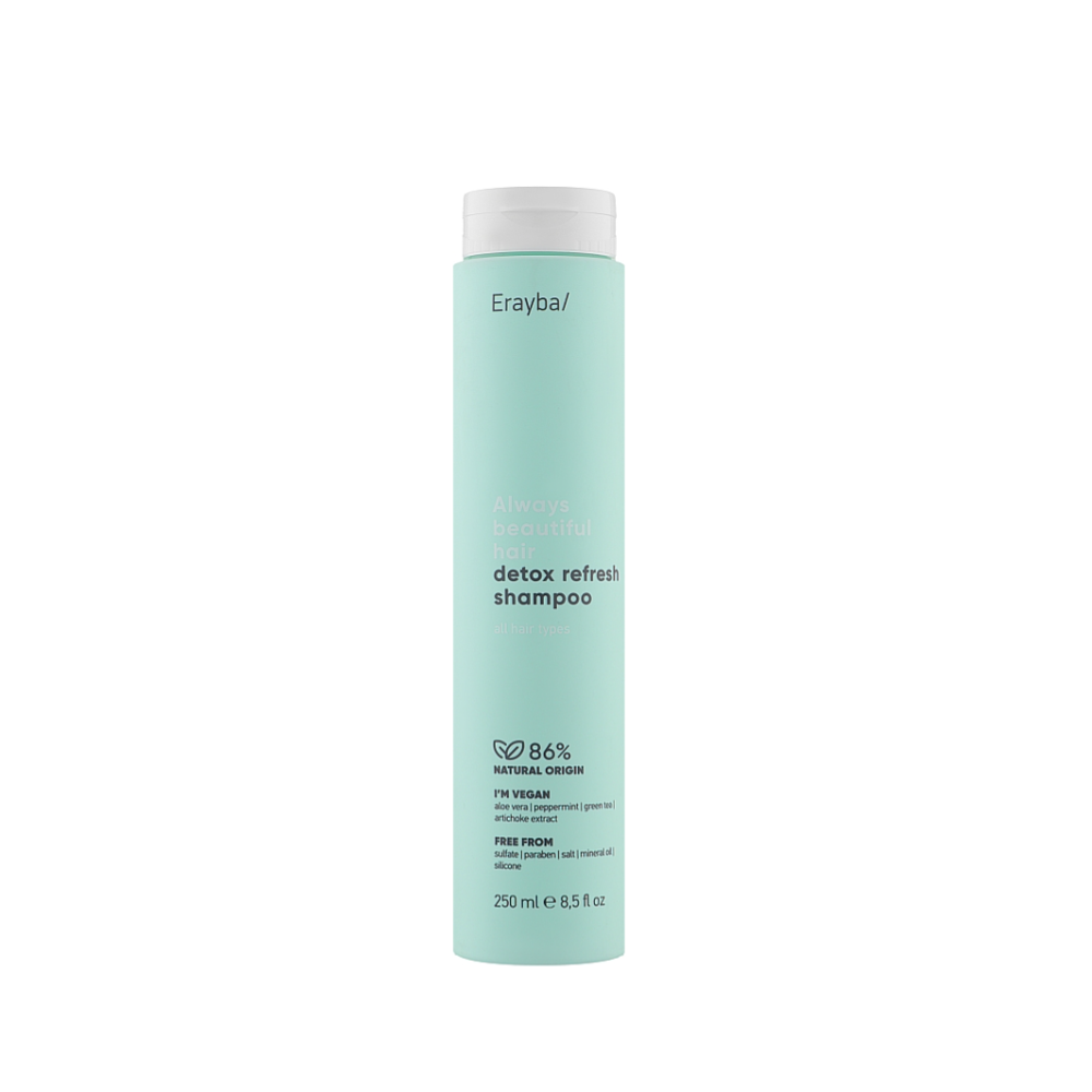 Шампунь для волосся глибоко очищувальний Erayba Detox Refresh Shampoo 250 мл Шампунь для волосся глибоко очищувальний Erayba Detox Refresh Shampoo 250 мл