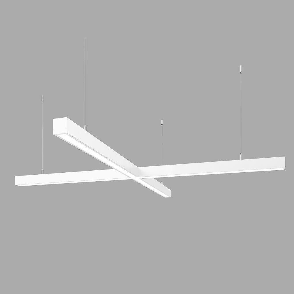 Светильник светодиодный X-LED 80 Вт x-образный 855x855x43 мм Белый (LSNKr-80w) - фото 2 Светильник светодиодный X-LED 80 Вт x-образный 855x855x43 мм Белый (LSNKr-80w) - фото 2