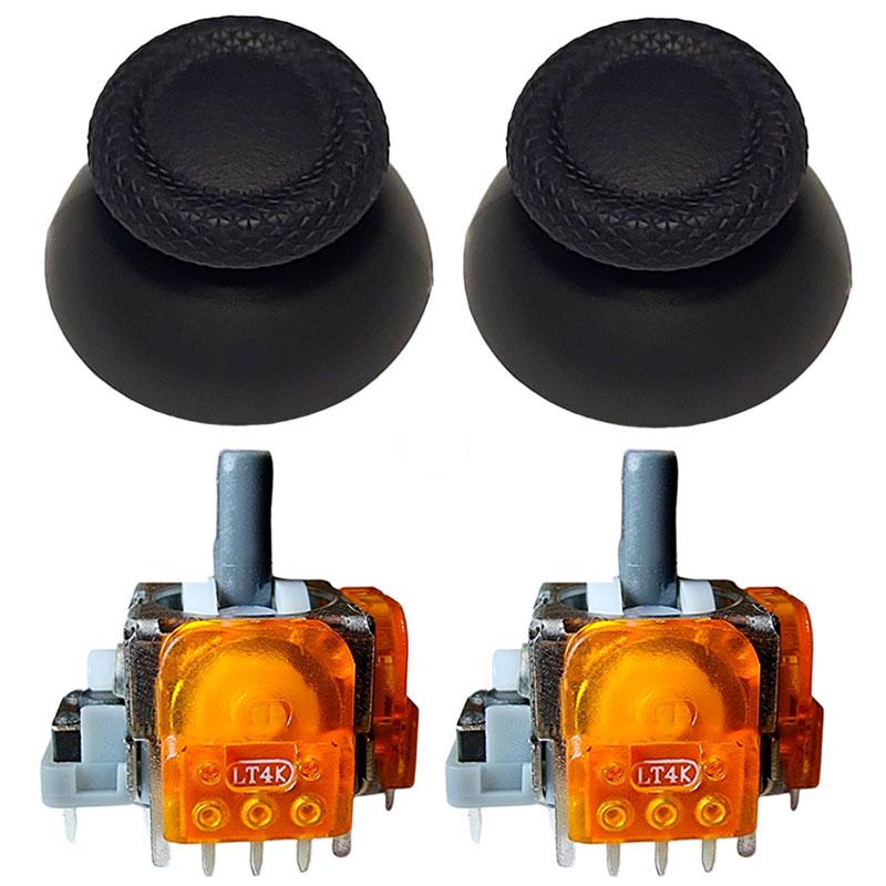 Механізм 3D стік джойстика PS5 з датчиком TMR 2 шт./стік V2 2 шт. Сірий