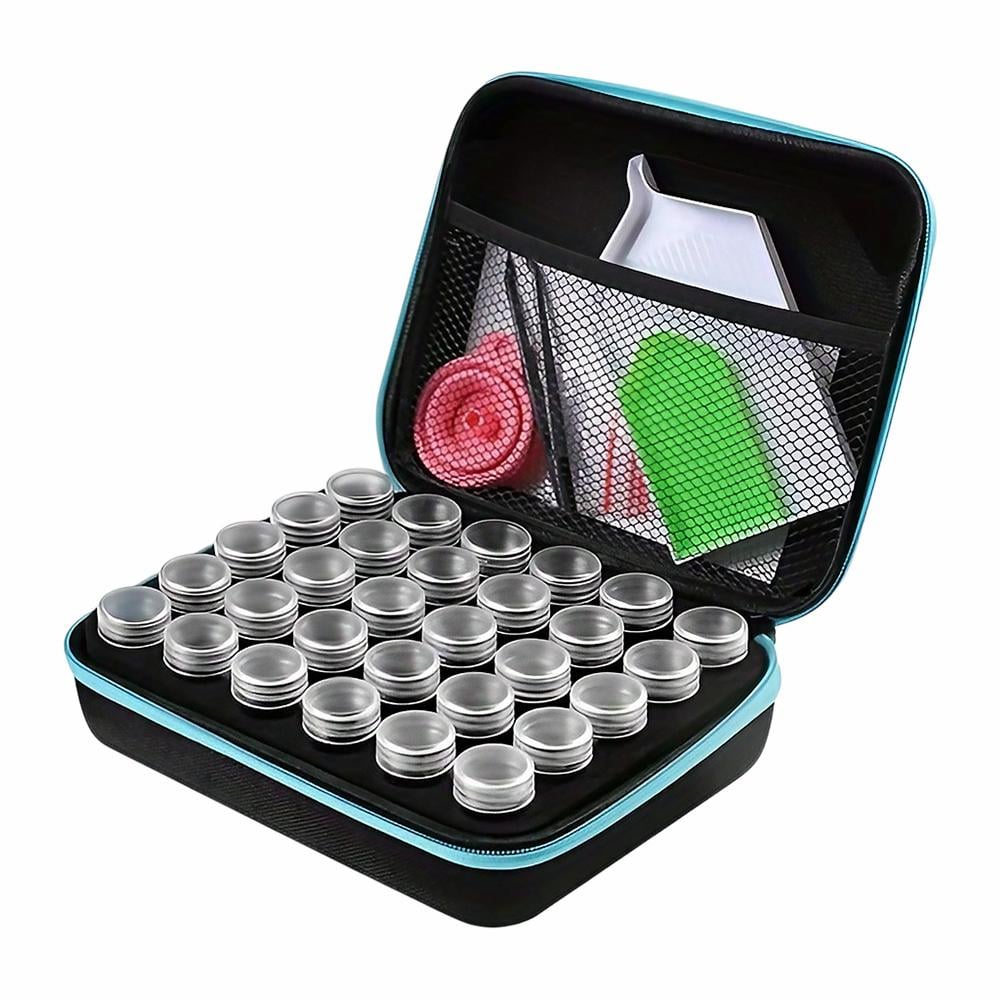 Органайзер для насіння маркуванням та аксесуарами 30 баночок (ORGNSN-BLK-0778) - фото 1