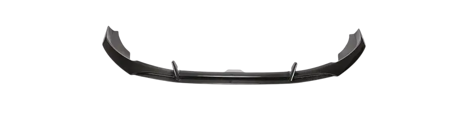 Накладка на передний бампер DDCarbon Lip S-Line SD 2019-2024/Audi A4 B9 2015-2024 гг. карбон (133034)