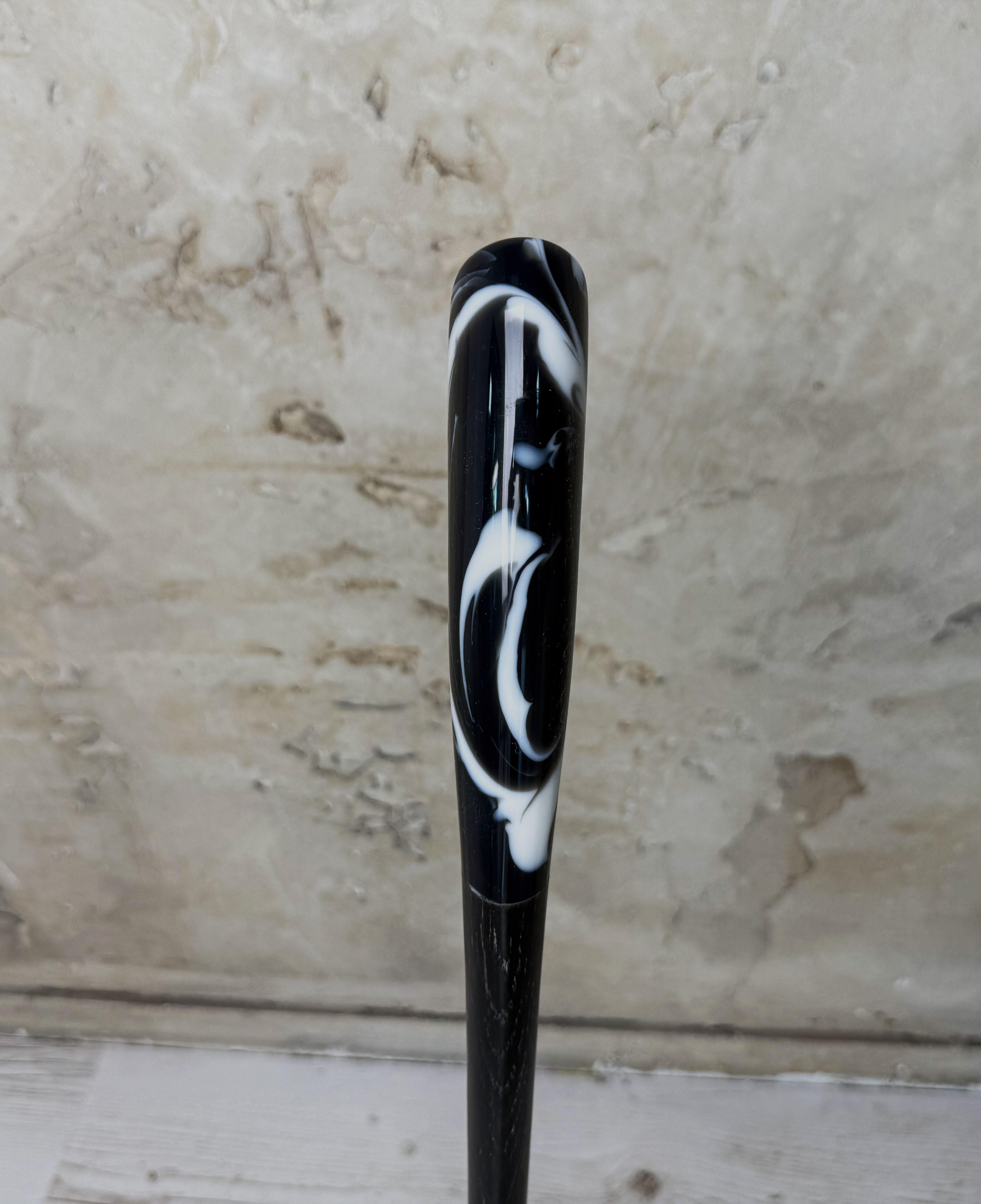 Ложка для взуття Klenn з дуба та епоксидної смоли Чорний - фото 3