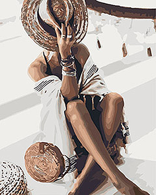 Картина по номерам Волшебная незнакомка 40х50 см (KHO4569)