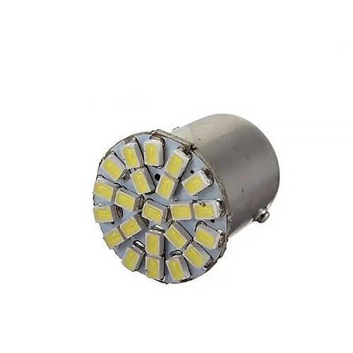 Автомобильная лампа Terra P21W 1156 BA15s 3014x22SMD 12V Желтый (1313014305)